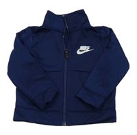 Tmavomodrá prepínaci športová mikina s logom Nike