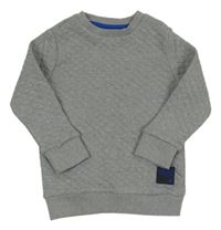 Sivá prešívaná mikina F&F