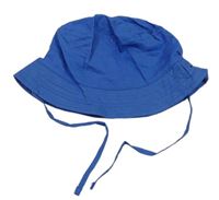 Modrý plátenný klobúk Lupilu