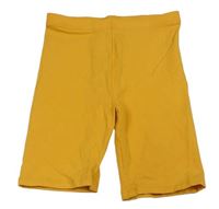 Okrové elastické kraťasy Matalan