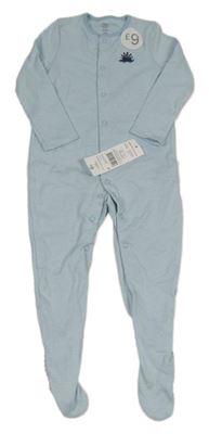 Nové - Modro-bílý pruhovaný overal F&F