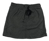 Černá koženková sukně We