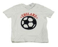 Nové - Biele tričko s loptou Primark