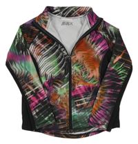 Barevná vzorovaná sportovní mikina Next