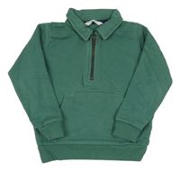 Zelená mkina s golierikom M&S