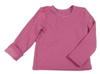 Růžové zateplené sportovní triko Primark