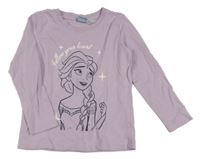 Lila triko s Elsou Disney