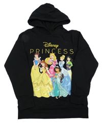 Černá mikina s Disney princeznami 