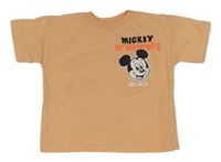 Marhuľové tričko s Mickeym a kamarády Zara