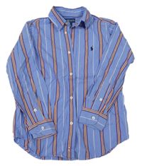 Modrá pruhovaná košile Ralph Lauren