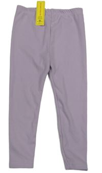 Nové - světlefialové teplákové legíny Cozy Pixies