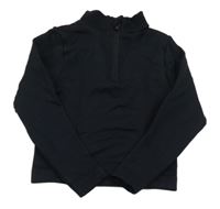 Černé thermo crop mikinotriko PRIMARK
