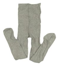 Šedé melírované punčocháče H&M