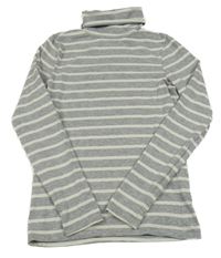 Sivo-béžový pruhovaný rolák Tom Tailor