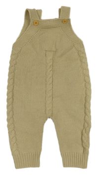 Nové - Piesková é pletený overal Shein