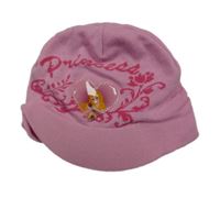 Ružová čapica s Růženkou a kšiltem Disney