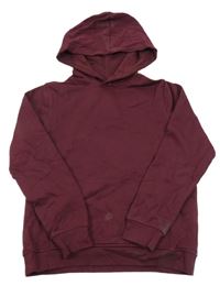 Vínová mikina s kapucňou Friboo