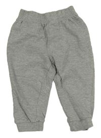 Sivé melírované tepláky