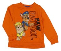Oranžová mikina s Paw Patrol George