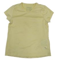 Žlté melírované športové funkčné tričko Energetics