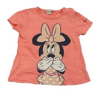 Oranžové tričko s Minnie Disney