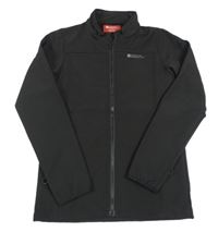 Černá sofhtshellová bunda Mountain Warehouse