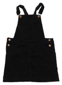 Tmavomodré na traké menšestrové šaty H&M