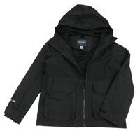 Černá šusťáková funkční jarní bunda s kapucí Regatta