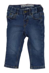 Tmavomodré skinny rifle H&M