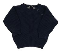 Tmavomodrý svetr Primark