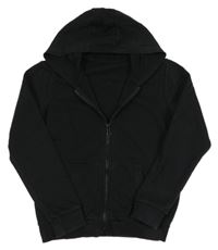 Čierna prepínaci mikina s kapucňou George