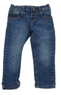 Tmavomodré skinny rifle Matalan