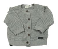 Sivý rebrovaný prepínaci sveter Name it