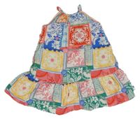 Barevné vzorované lehké šaty George