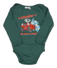 Zelené body s autem 