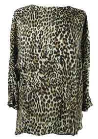 Dámská černo-béžová vzorovaná halenka Primark 