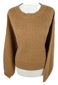 Dámsky hnedý sveter H&M