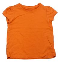 Neónově oranžové tričko George