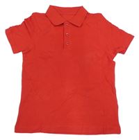Červené polo tričko Dunnes