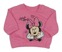 Ružová mikina s Minnie PRIMARK