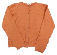 Oranžový 3D bodkovaná ý prepínaci sveter Next