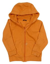 Oranžová prepínaci mikina s kapucňou George