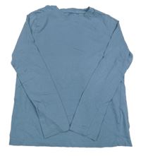 Modrošedé tričko C&A