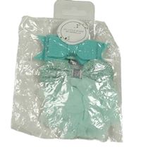 Nové - 3x mátová čelenka s mašlí