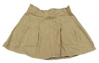 Béžová rifľová sukňa H&M