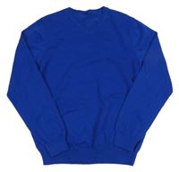 Kobaltově modrý sveter George