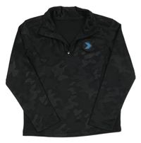 Černá army thermo mikina Nutmeg