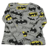 Šedé triko s Batmany Next