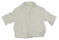 Bílá crop halenka H&M