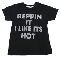 Čierne tričko s nápisom BamBam